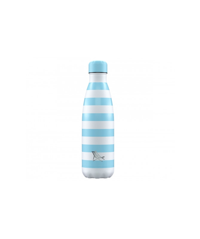 Botella Acero Inox termo Chilly's Dock&Bay azul Pastel 500ml