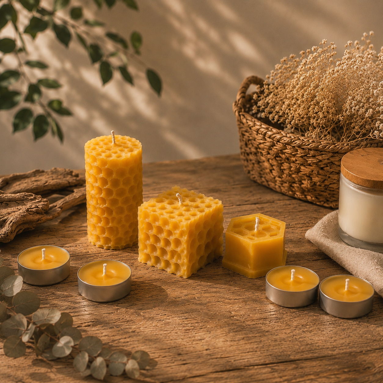 VELAS DE MIEL