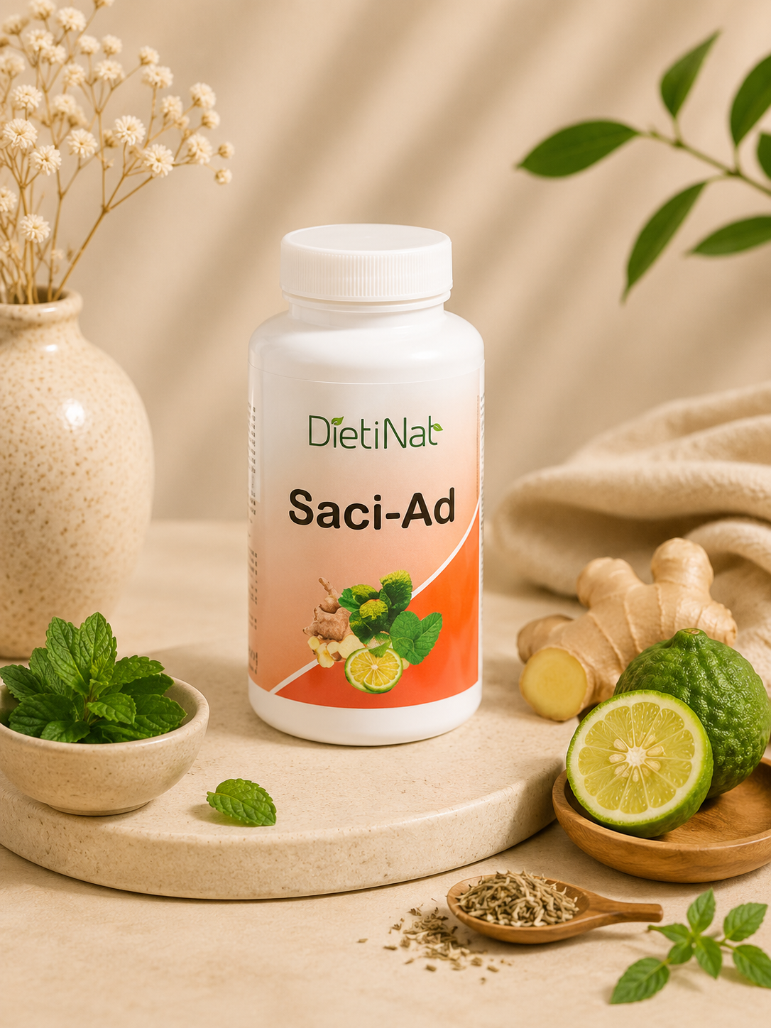 Saci-Ad 60 cápsulas dietinat