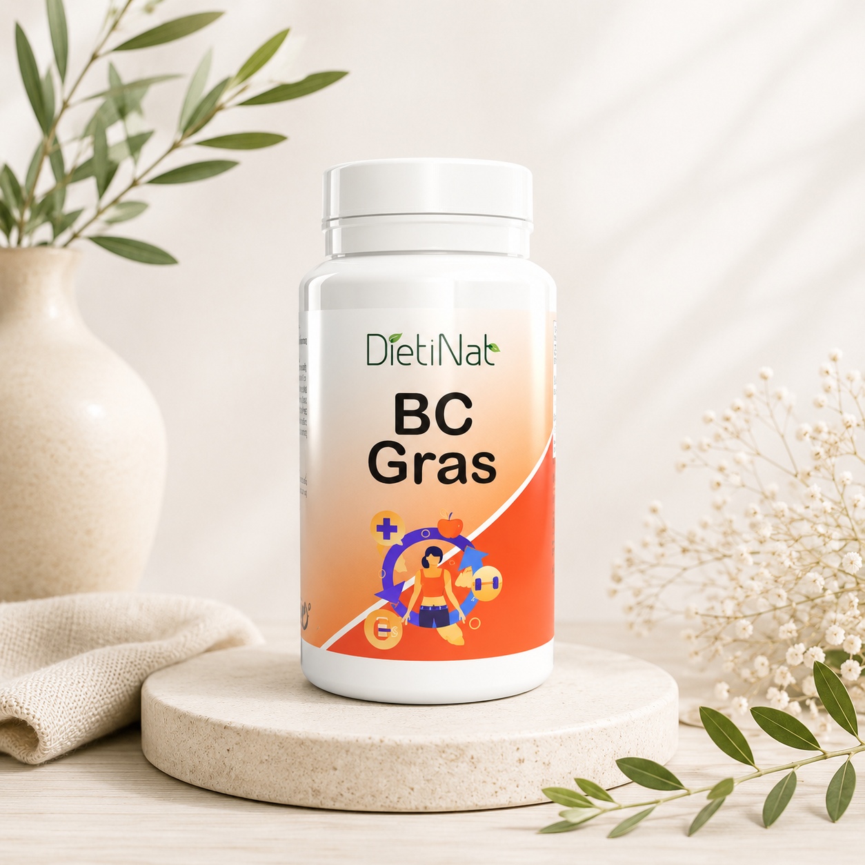 BC Gras 60 cáspulas Dietinat
