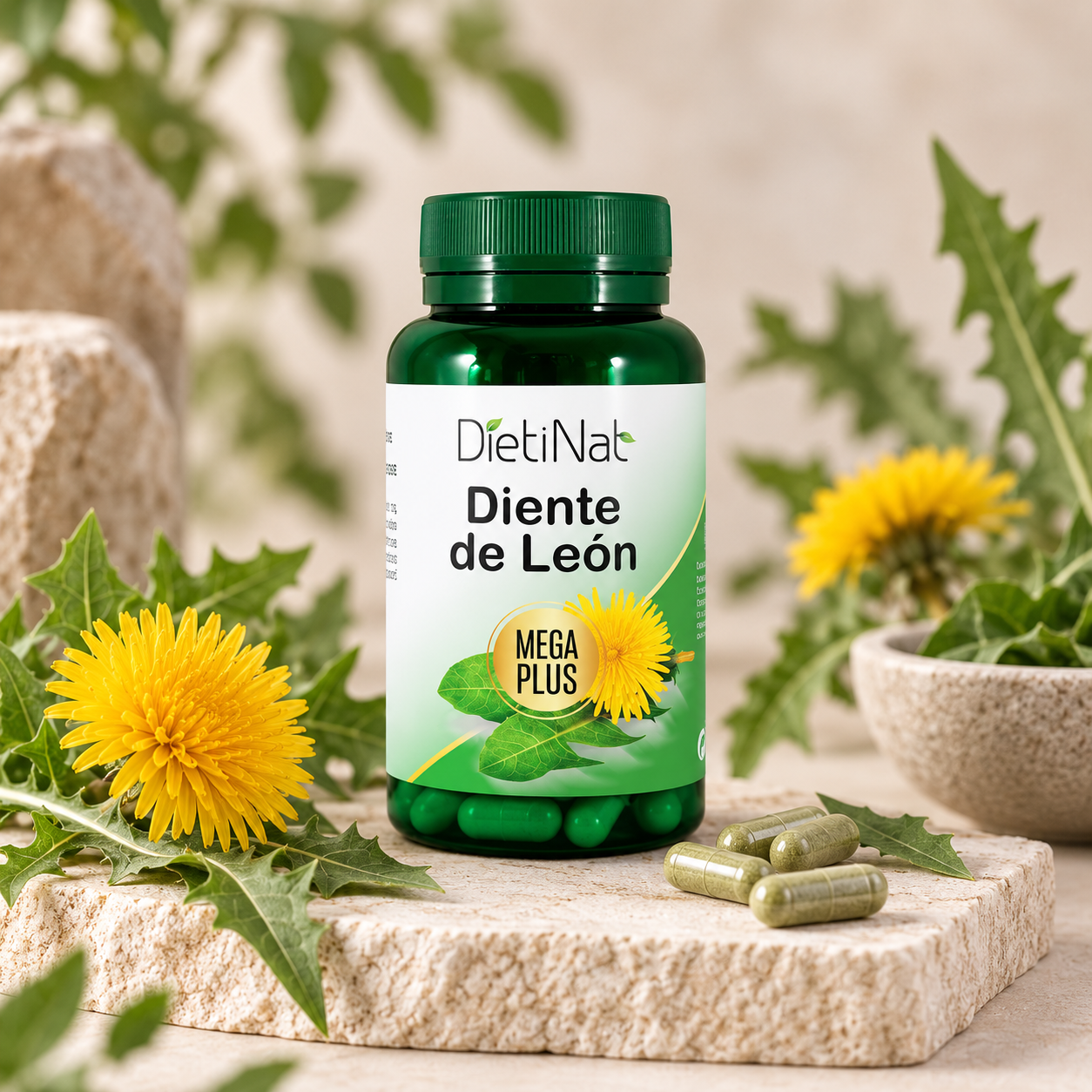 Diente de León MEGAPLUS 60 capsulas Dietinat