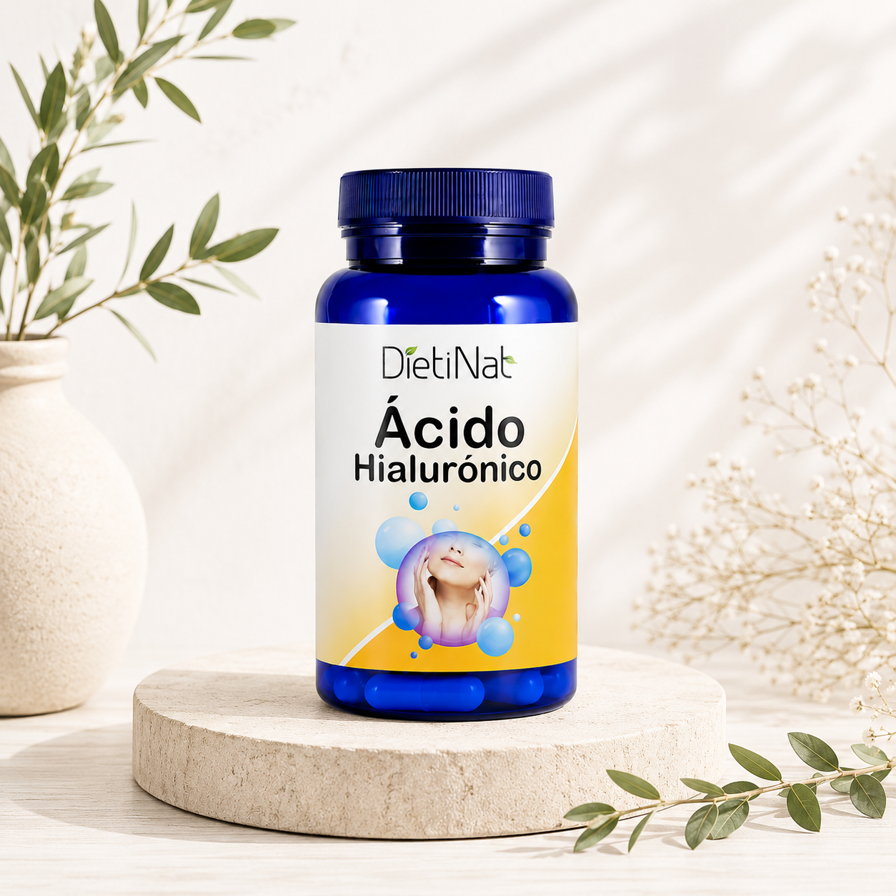 Ácido Hialurónico 60 cápsulas dietinat