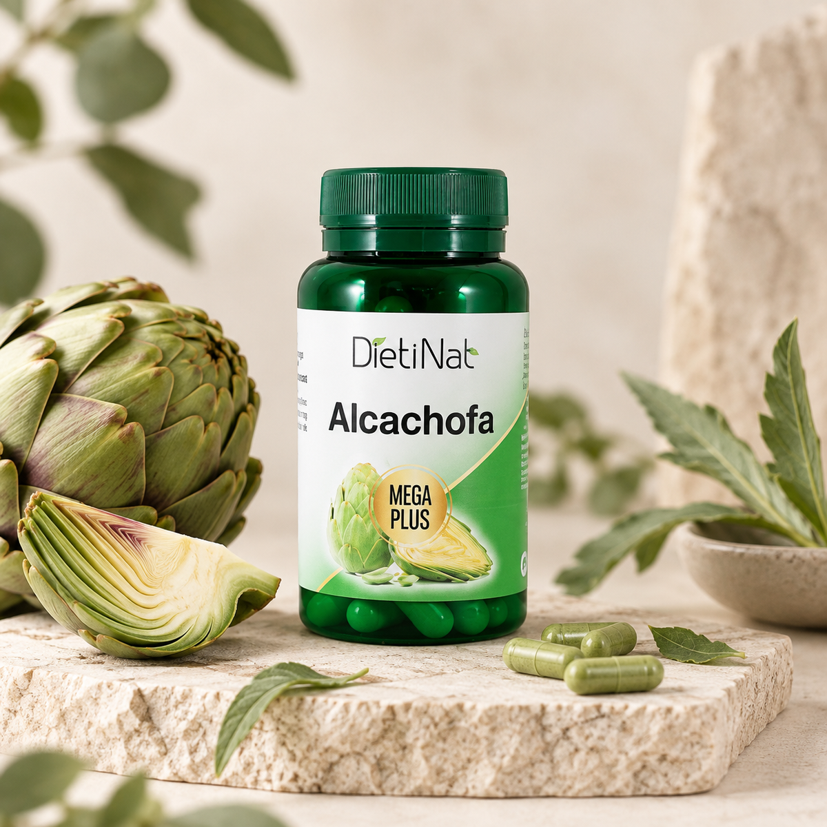 Alcachofa MEGAPLUS 60 capsulas Dietinat