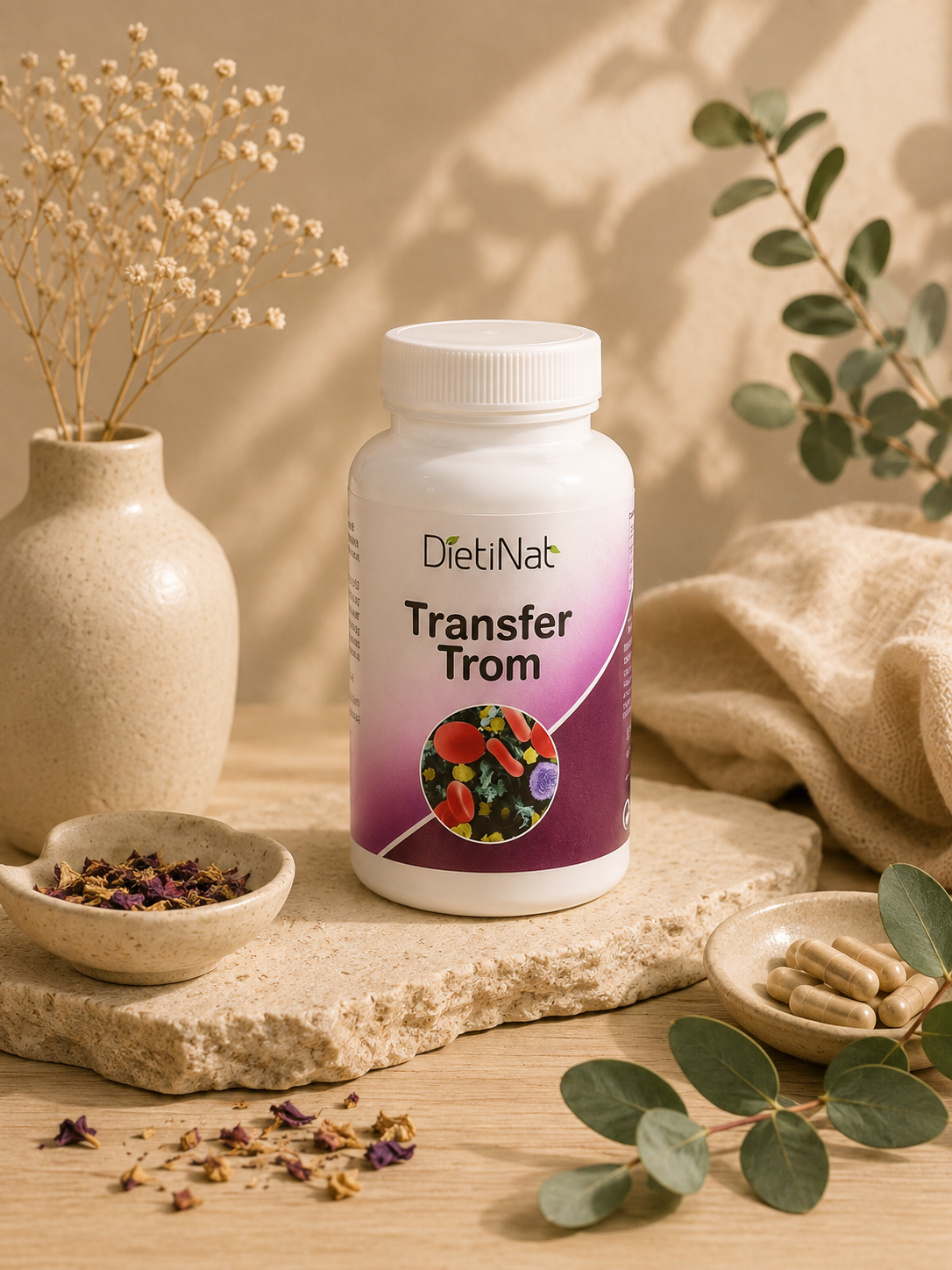 Transfer Trom 60 cápsulas Dietinat